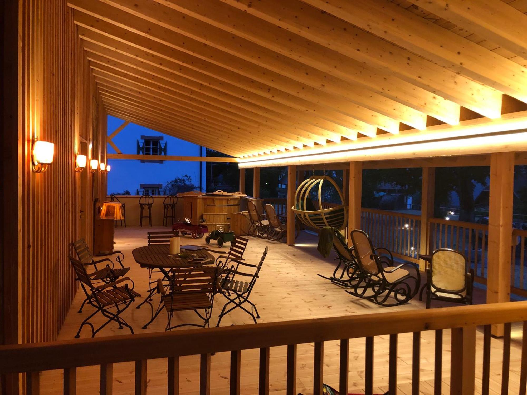 Haus Himmelfahrt Villa โซปราบอลซาโน ภายนอก รูปภาพ